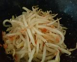 給料日前の節約１品！レンチン小エビもやし作り方2写真