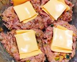 チーズとろーり南瓜包みトマトソハンバーグ作り方10写真