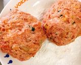 チーズとろーり南瓜包みトマトソハンバーグ作り方11写真