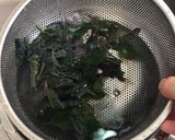 金時草の美しい酢の物作り方4写真