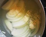 朝食に♥温まる〜玉ねぎのミルク生姜スープ作り方2写真