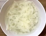 れんこんの金平作り方1写真
