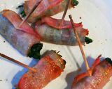 お弁当に＊簡単＊ほうれん草のベーコン巻き作り方13写真