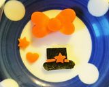 キャラ弁★ダッフィーのハロウィン弁当作り方3写真