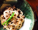 簡単☆しゃきしゃき蓮根の旨そぼろあん作り方6写真