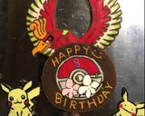 ポケモン ホウオウ お誕生日ケーキ作り方5写真