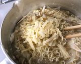 ツナとチーズのとろみ味噌らーめん作り方4写真