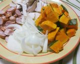 パンプキンポットパイスープ作り方1写真