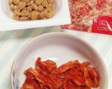 お腹空いたときはコレ！納豆キムチご飯〜作り方1写真