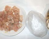 茸とじゃが芋のクリーム煮♪簡単牛乳鶏胸肉作り方5写真
