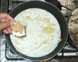 茸とじゃが芋のクリーム煮♪簡単牛乳鶏胸肉作り方11写真