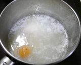 簡単！半熟☆落とし卵のお味噌汁作り方2写真