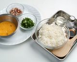 ステンレス鍋でチャーハンを炒める作り方1写真