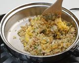 ステンレス鍋でチャーハンを炒める作り方7写真