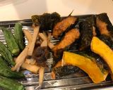 つくね豆腐の磯辺揚げ出し 素揚げ野菜添え作り方8写真