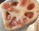 おつまみにも！サクサク蓮根の明太子詰め作り方4写真