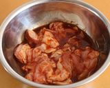 グリラーで　チーズタッカルビ作り方1写真