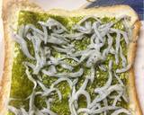 のり風味♪ シラスとチーズのホットサンド作り方2写真