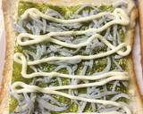 のり風味♪ シラスとチーズのホットサンド作り方3写真
