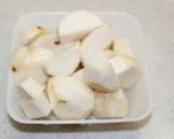里芋と茄子となめこのみぞれ煮作り方1写真