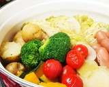 味付けはコンソメのみ☆残り物で簡単ポトフ作り方2写真