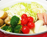 味付けはコンソメのみ☆残り物で簡単ポトフ作り方1写真