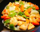 ささみと野菜で♡ヘルシー酢鶏作り方8写真