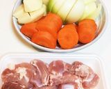 ほっこり☆豆乳シチュー【味噌風味】作り方1写真