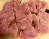 鳥胸肉のねぎパプリカソース作り方1写真