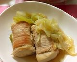 高野豆腐の肉巻き煮。作り方5写真