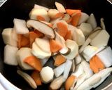 優しいお味のけんちん汁ෆ作り方2写真