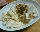 きのこの蓮根こぶおろしあんかけパスタ作り方2写真