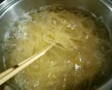 きのこの蓮根こぶおろしあんかけパスタ作り方5写真