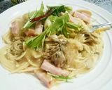 きのこの蓮根こぶおろしあんかけパスタ作り方8写真