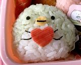 キャラ弁 すみっコぐらし ぺんぎん？作り方3写真