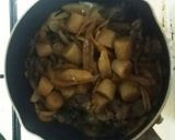 ねじりこんにゃくの牛ゴボウ煮作り方5写真