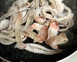 鰻のタレ活用☆甘辛イカ焼きかばやき風味作り方1写真