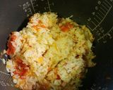 炊飯器オムライス作り方5写真