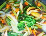 ☆厚揚げで!野菜タップリ酢豚風☆☆作り方7写真