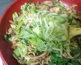 ネギの青いとこ消費♪チンゲン菜炒め♪作り方5写真