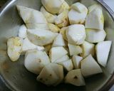 さといもとつみれの煮物作り方1写真