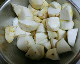 さといもとつみれの煮物作り方1写真