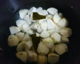 さといもとつみれの煮物作り方3写真