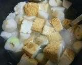 さといもとつみれの煮物作り方5写真