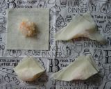 中華風（４）海老ワンタンのスープ。作り方5写真