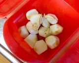 レンジで時短調理！サトイモの唐揚げ作り方2写真