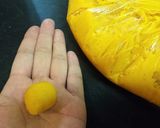 ハロウイン★【ペロキャン風カボチャ団子】作り方6写真