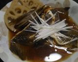 黄金比率！子持ちクチボソガレイの煮つけ作り方5写真