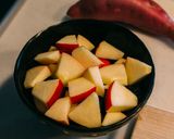 【母から】りんご＆サツマイモの滋味ケーキ作り方2写真