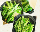 中華の定番､台湾の家庭料理〜空芯菜炒め♪作り方3写真